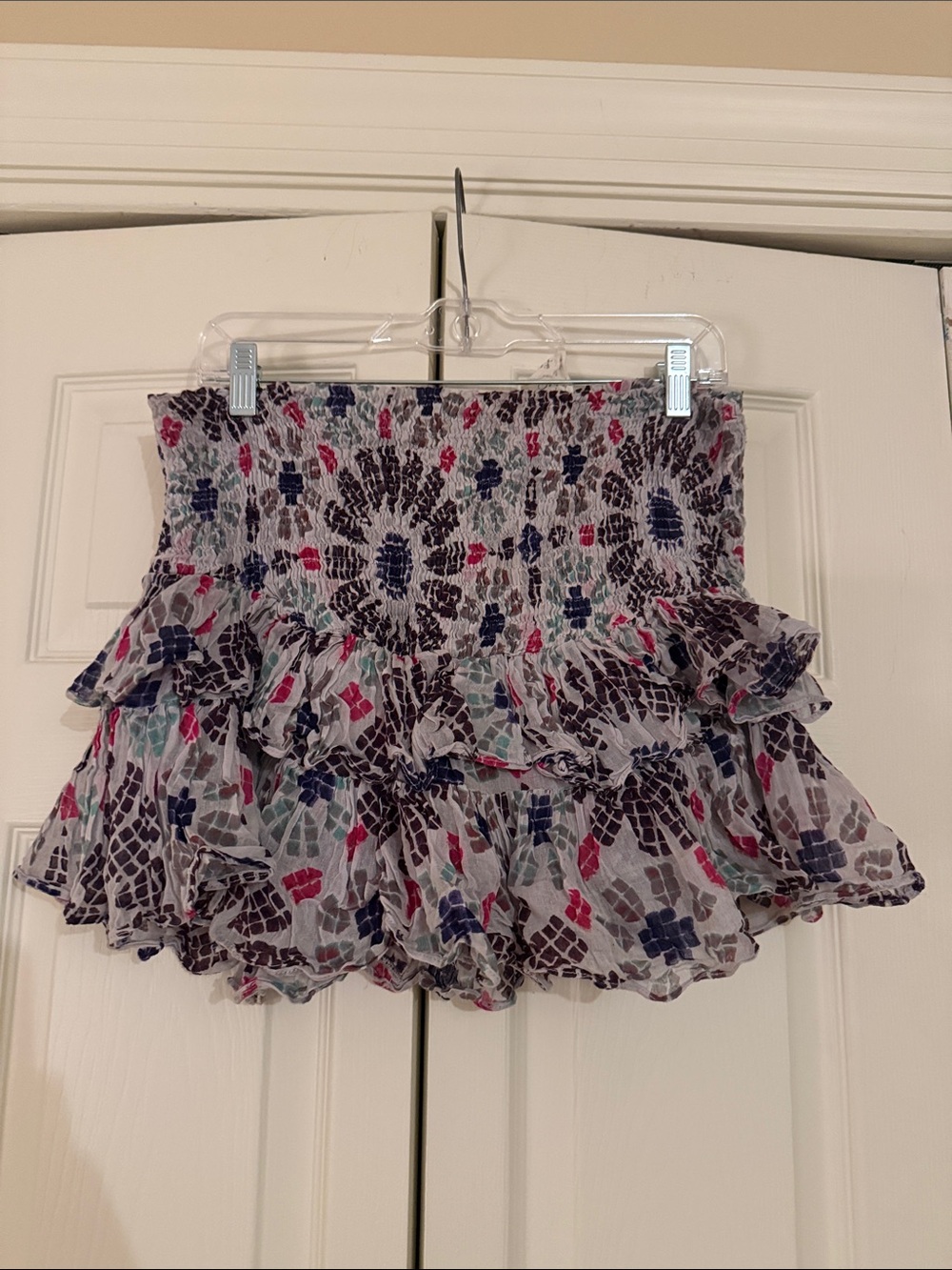 FP One Smocked Ruffled Mini Skort